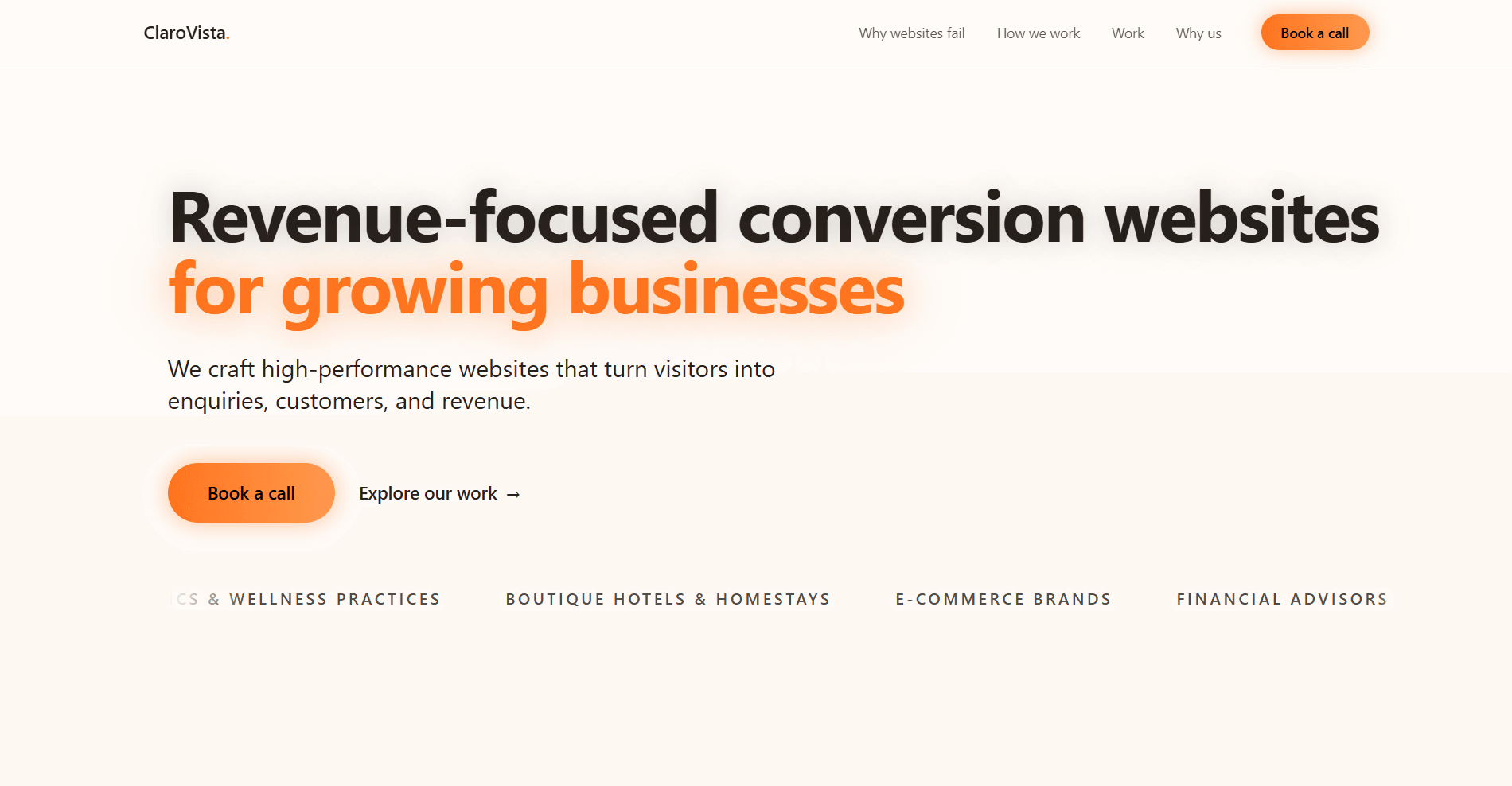 ClaroVista Digital website